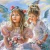 Angel Girls Paint By Numbers