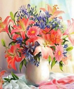 Bloom Flowers Bouquet  Flowers Paint By Numbers