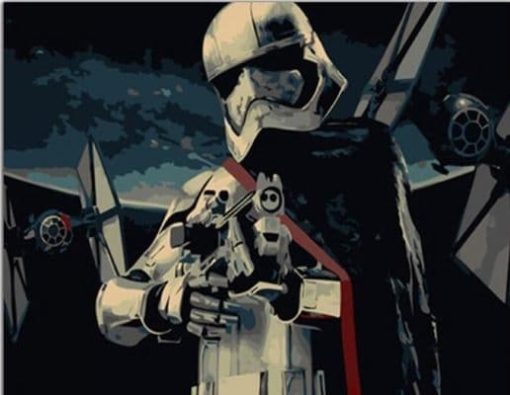 Captain Phasma Paint By Numbers