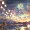 Fireworks At Night Paint By Numbers