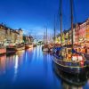 Copenhagen At Night Cities Paint By Numbers