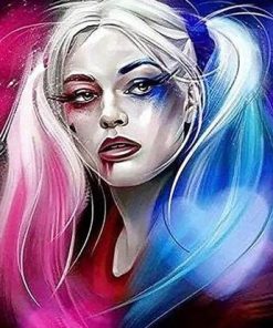 Harley Quinn paint by numbers