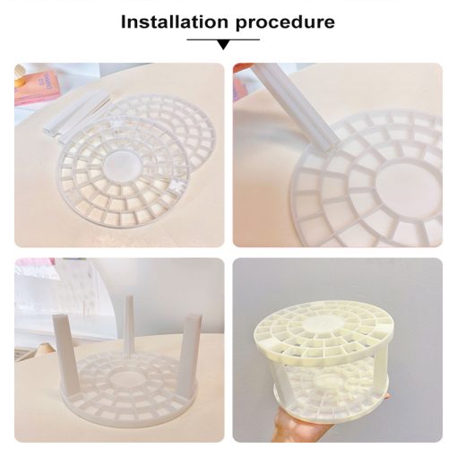 Paint brush holder installation procedure