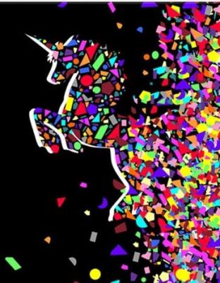 Unicorn Color Colorful Animals Paint By Numbers