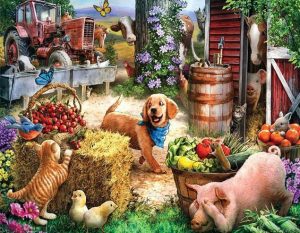 Farm Animals Animals Paint By Numbers