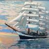 Sailing Boat Paint By Numbers