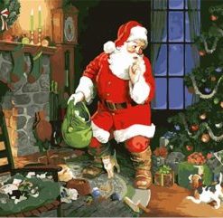 Santa Claus Gifts Paint By Numbers