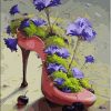 Flowers In Shoe Paint By Numbers