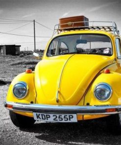 Volkswagen Beetle Paint By Numbers