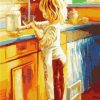 Little Girl Paint By Numbers