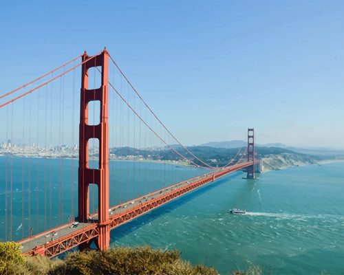 Golden Gate Paint By Numbers