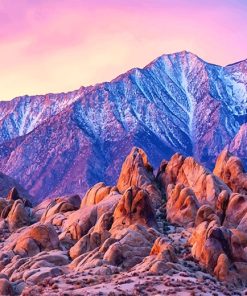 Alabama Hills Paint By Numbers