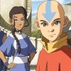 Aang and Katara Paint By Numbers