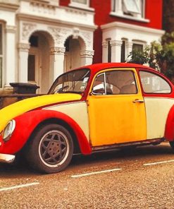 Colorful VW Paint By Numbers