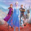 Frozen Characters Paint By Numbers