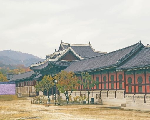 Gyeongbokgung Paint By Numbers