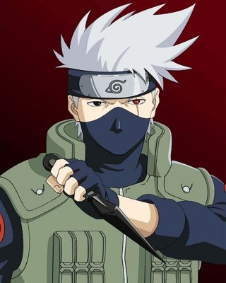 Kakashi Hatake Paint By Numbers