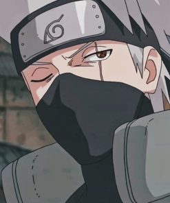 Kakashi Jutsu Naruto Paint By Numbers