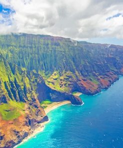 Kauai Beach Paint By Numbers