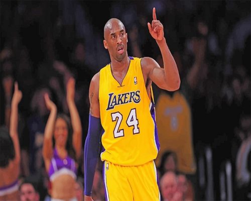 Kobe Bryant Paint By Numbers