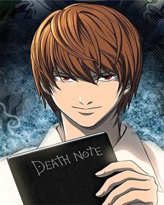 Light Yagami Paint By Numbers