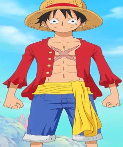 Luffy Anime Paint By Numbers