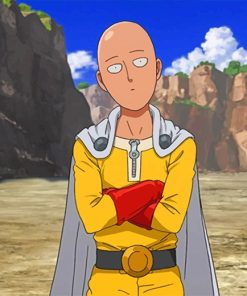 Saitama Paint By Numbers