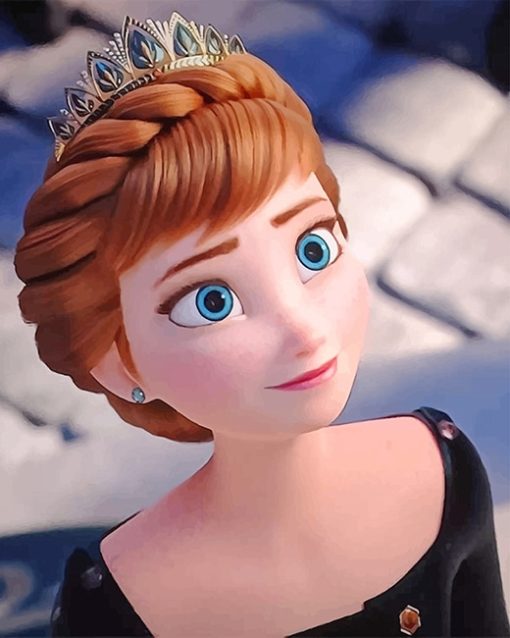 Anna Frozen Paint By Numbers