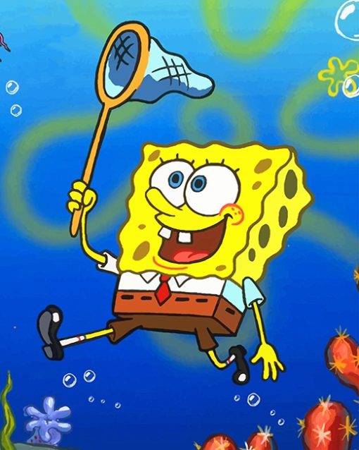 Spongebob Paint By Numbers