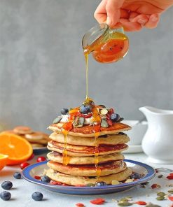 Pancake Honey Paint By Numbers