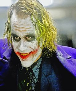 Joker Smiling Paint By Numbers