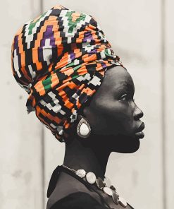 African Woman Paint By Numbers