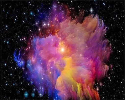 Galaxy Colorful Paint By Numbers