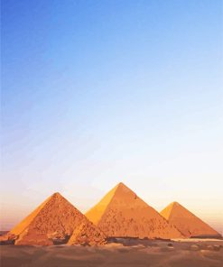 Pyramids Landscape Paint By Numbers