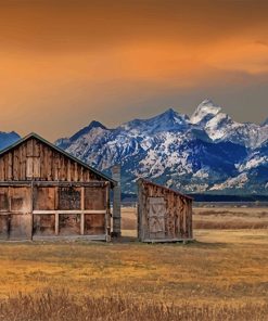 Grand Teton Paint By Numbers