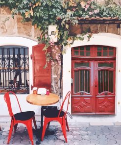 Red Door Paint By Numbers