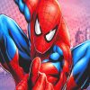 Spiderman Hero Paint By Numbers