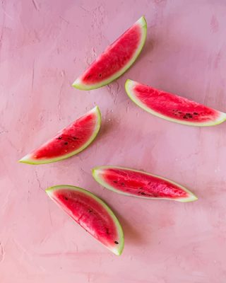 Watermelon Paint By Numbers