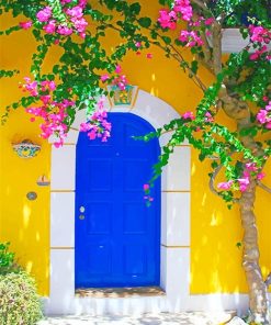 Blue Door Paint By Numbers