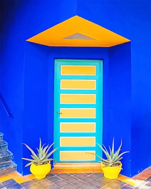 Jardin Majorelle Paint By Numbers