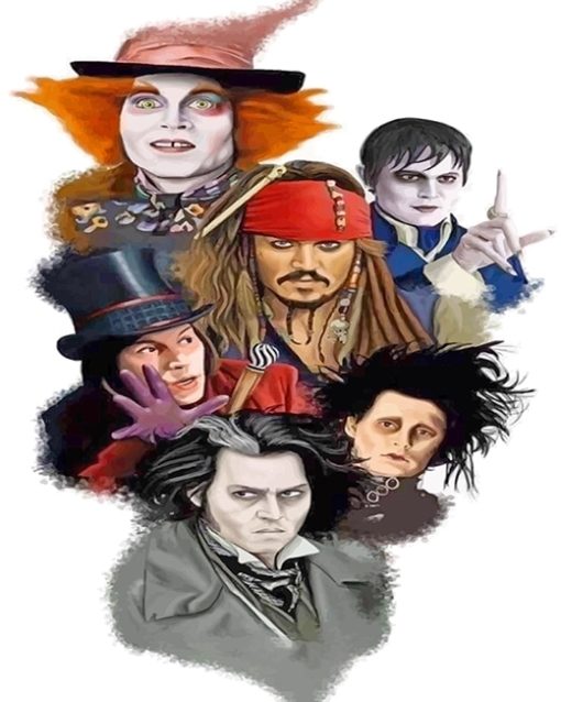 Johnny Characters Paint By Numbers