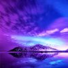Purple Sky Paint By Numbers
