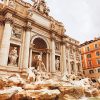 Trevi Fountain Rome Paint By Numbers