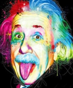 Albert Einstein Paint By Numbers