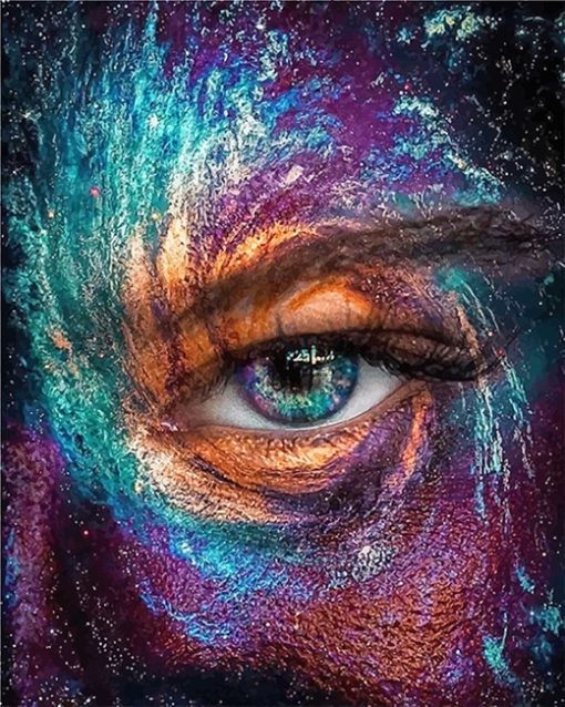 Beautiful Eye Paint By Numbers