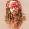 Jack Sparrow Paint By Numbers