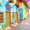 Colorful Guatapé Paint By Numbers