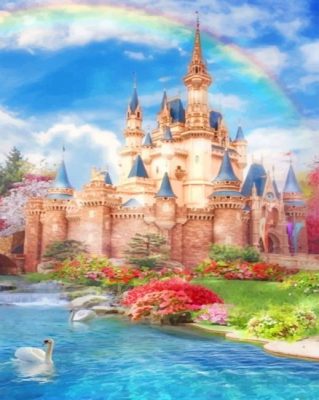 Castle Disney Paint By Numbers