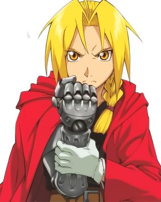 Edward Elric Paint By Numbers