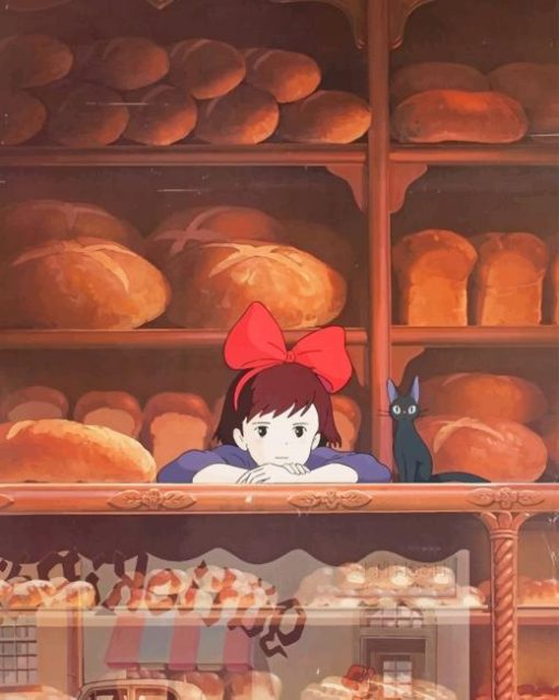 Kiki Delivery Paint By Numbers